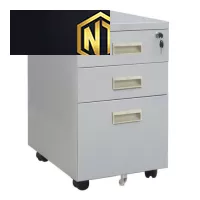 Hộc sắt di động sơn tĩnh điện có bánh xe HS2